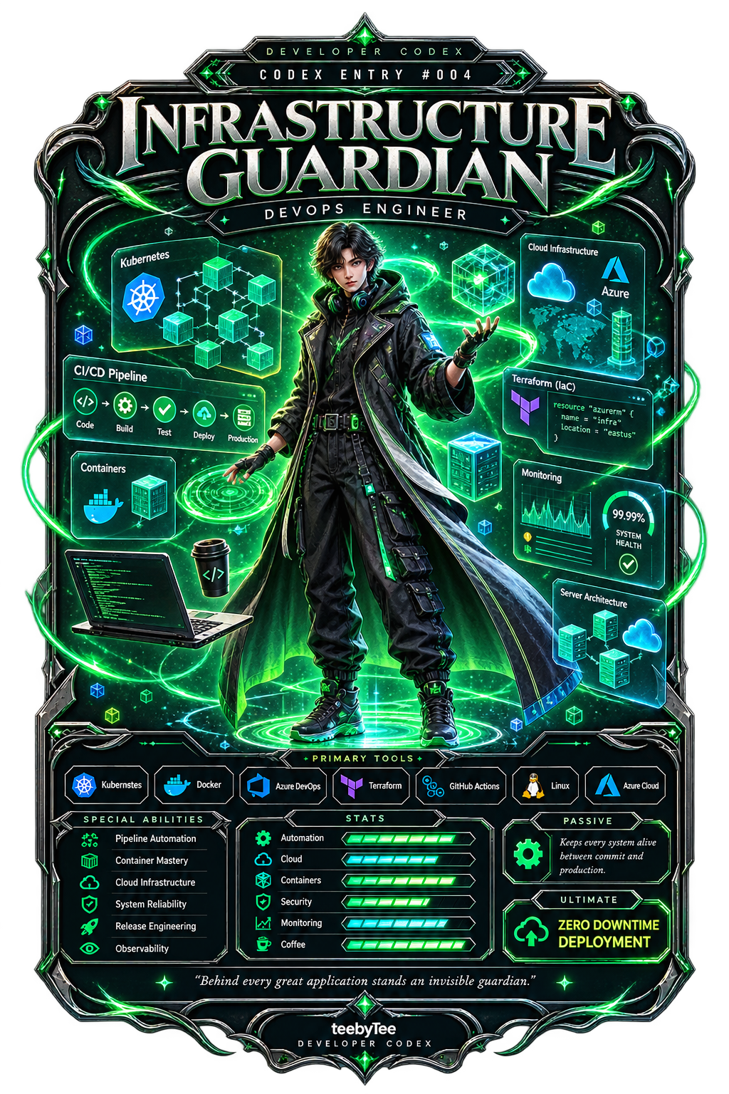 Infrastructure Guardian — Codex Entry #004
