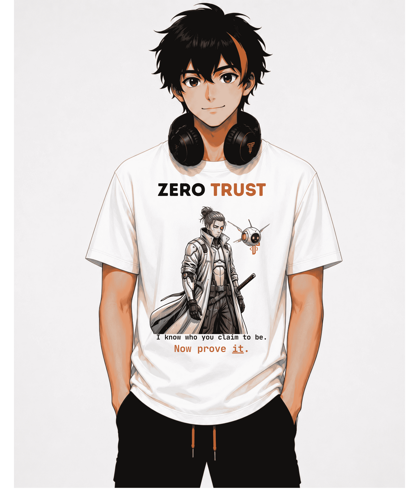 Zero Trust | Cybersecurity Oversized T-Shirt