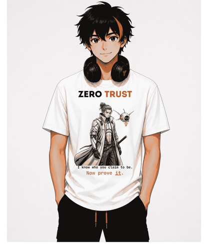 Zero Trust | Cybersecurity Oversized T-Shirt
