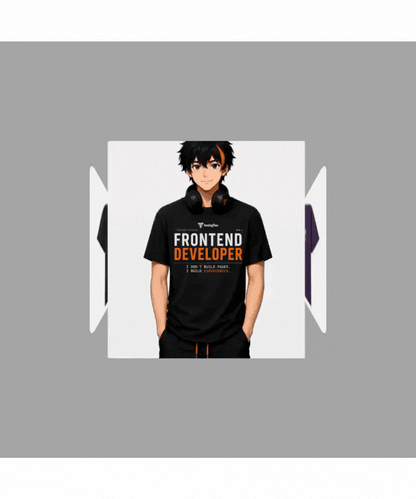 I Don't Build Pages. I Build Experiences. | Frontend Developer T-Shirt