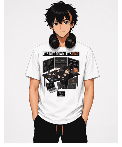 It's Not Down. It's DNS. | DevOps Developer T-Shirt