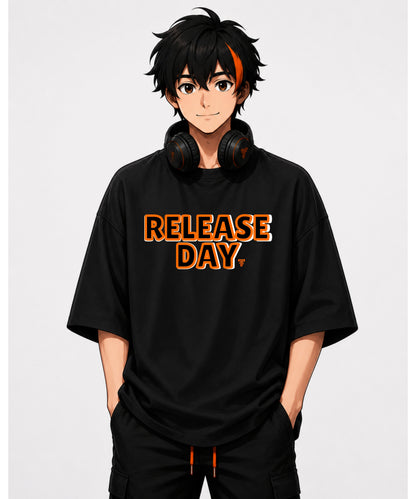 Release Day | Premium Developer Oversized Graphic T-Shirt
