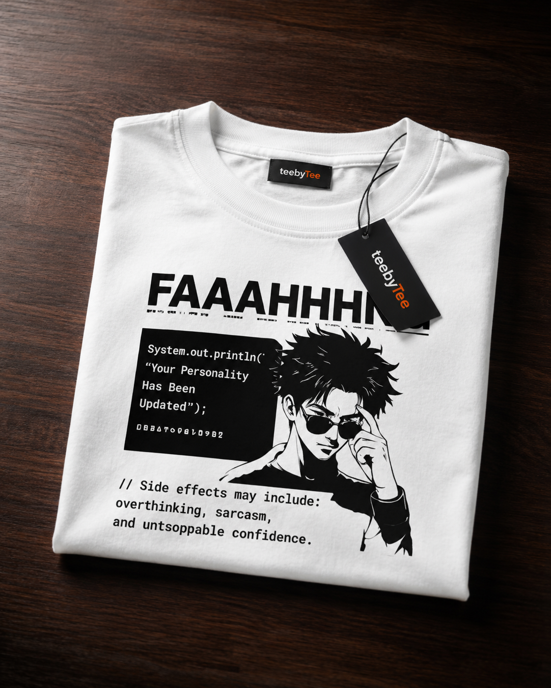 FAAAHHHHNG | Premium Developer Graphic Oversized T-Shirt for Programmers