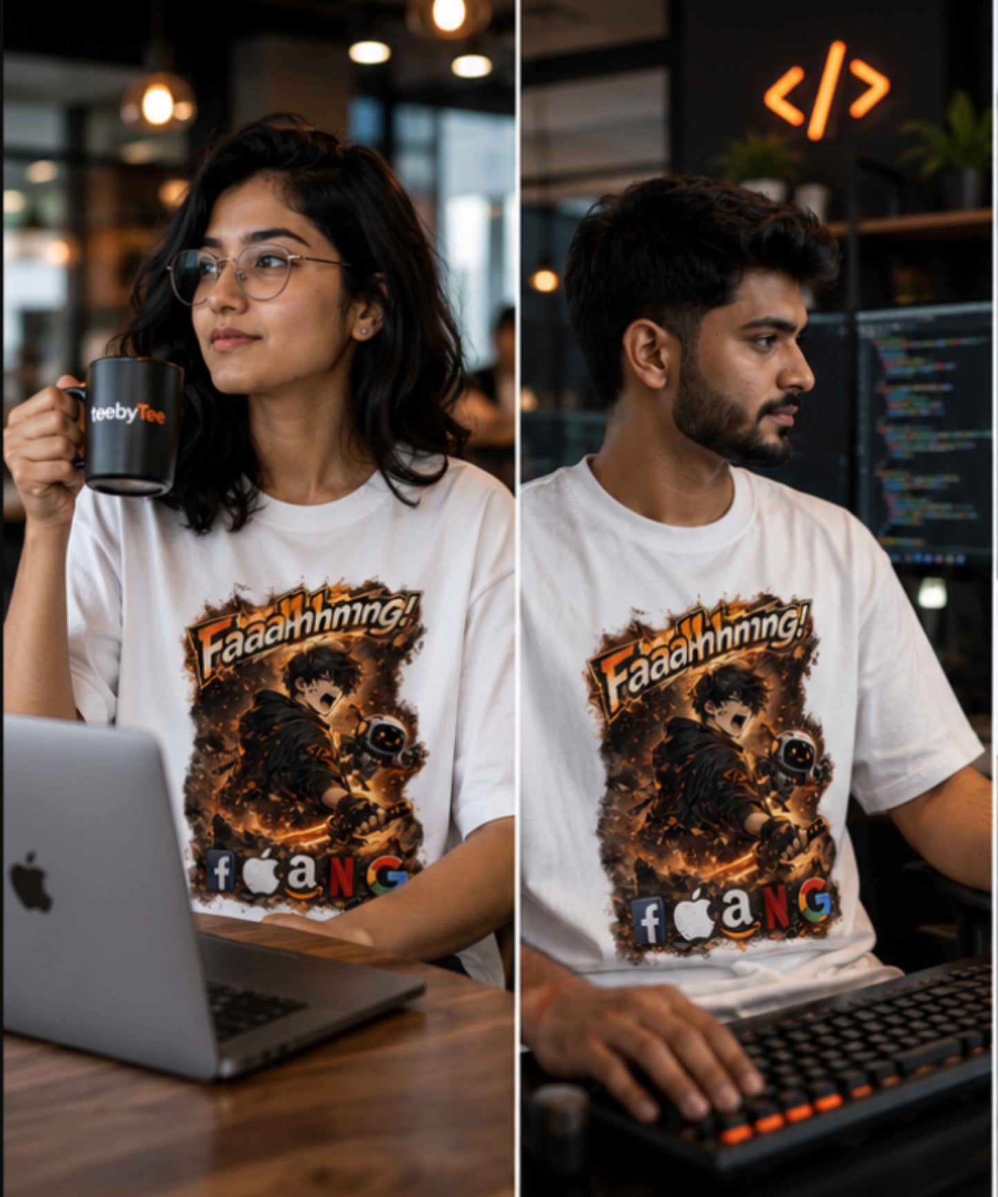 Faaahhnnng! | Anime Inspired Developer Graphic T-Shirt for Software Engineers