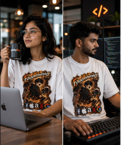 Faaahhnnng! | Anime Inspired Developer Graphic T-Shirt for Software Engineers