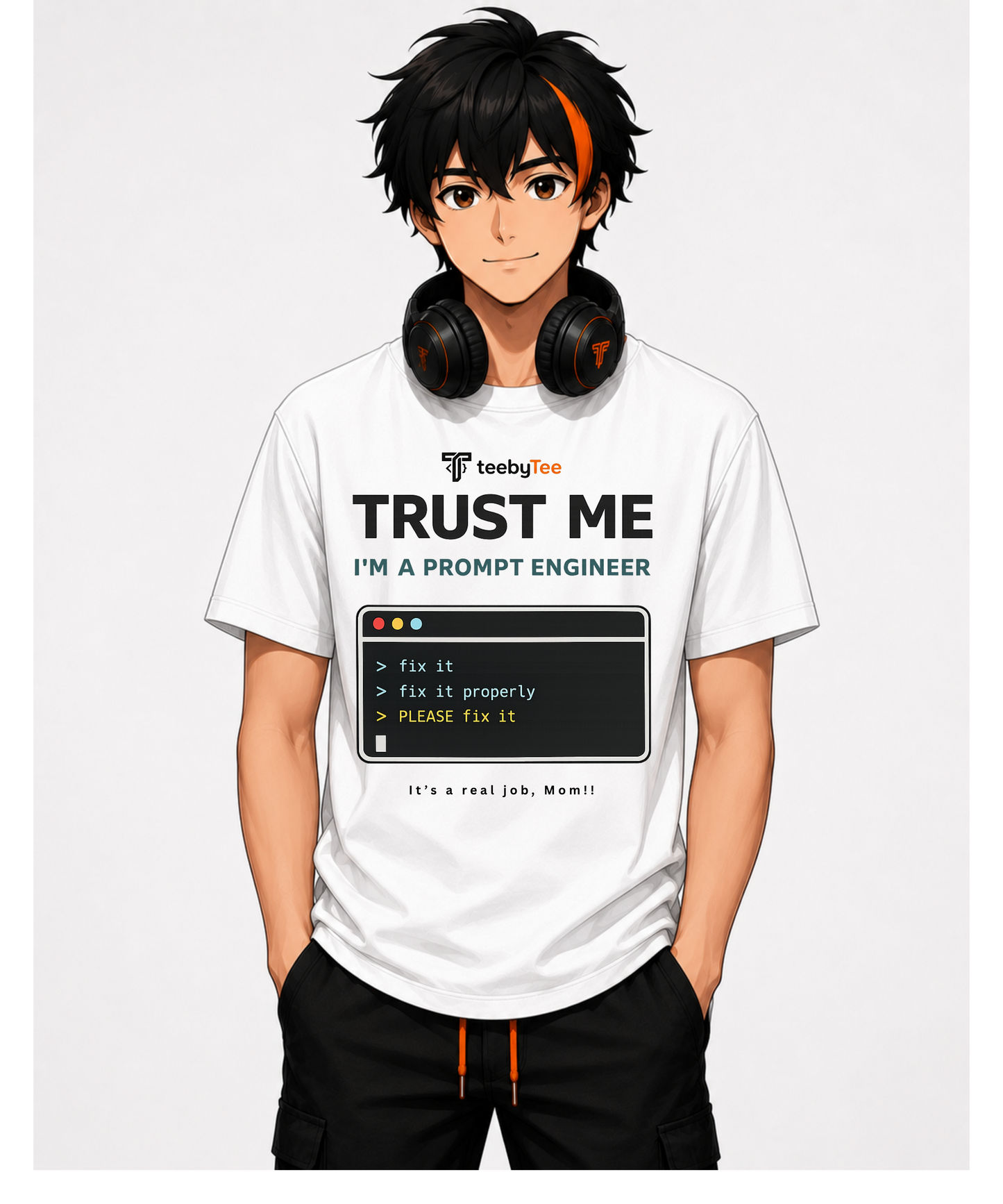 Prompt Engineer T-Shirt | Trust Me. It's a Real Job.