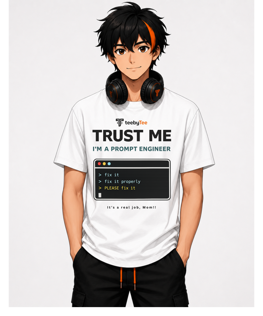Prompt Engineer T-Shirt | Trust Me. It's a Real Job.